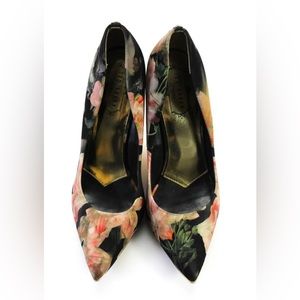 Ted Baker Floral Heels Size 39